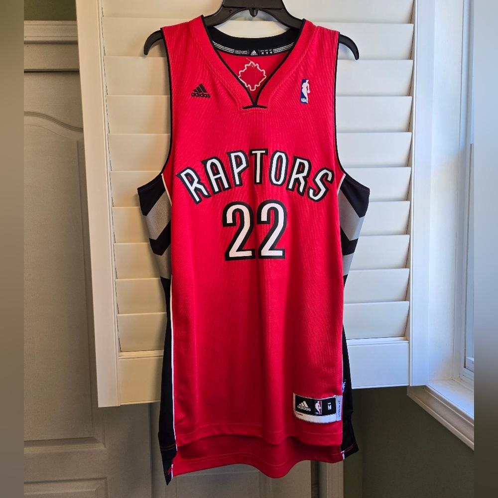 Signed Rudy Gay Adidas Raptors Jersey M +2"